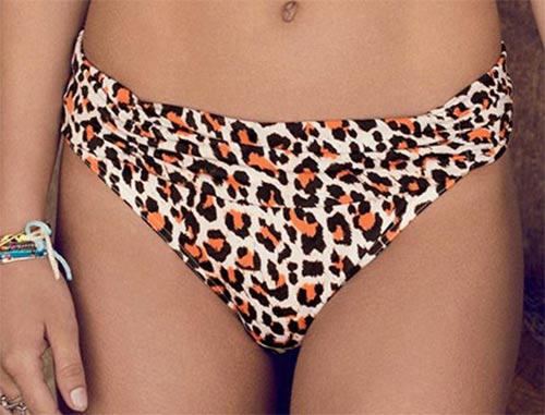 Dámské bikiny s leopardím potiskem